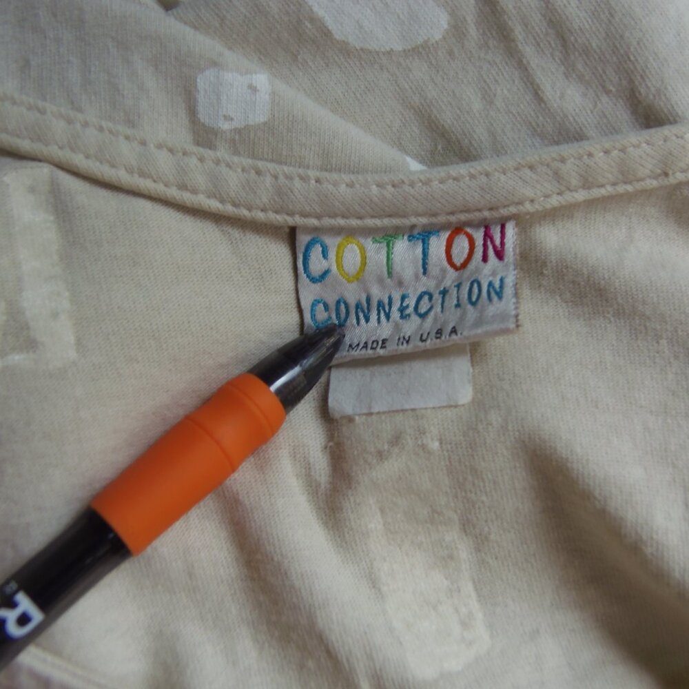 Vintage Cotton Connection Tropical Pull Over XL Dress Lagenlook Vacation Resortw - Picture 3 of 15